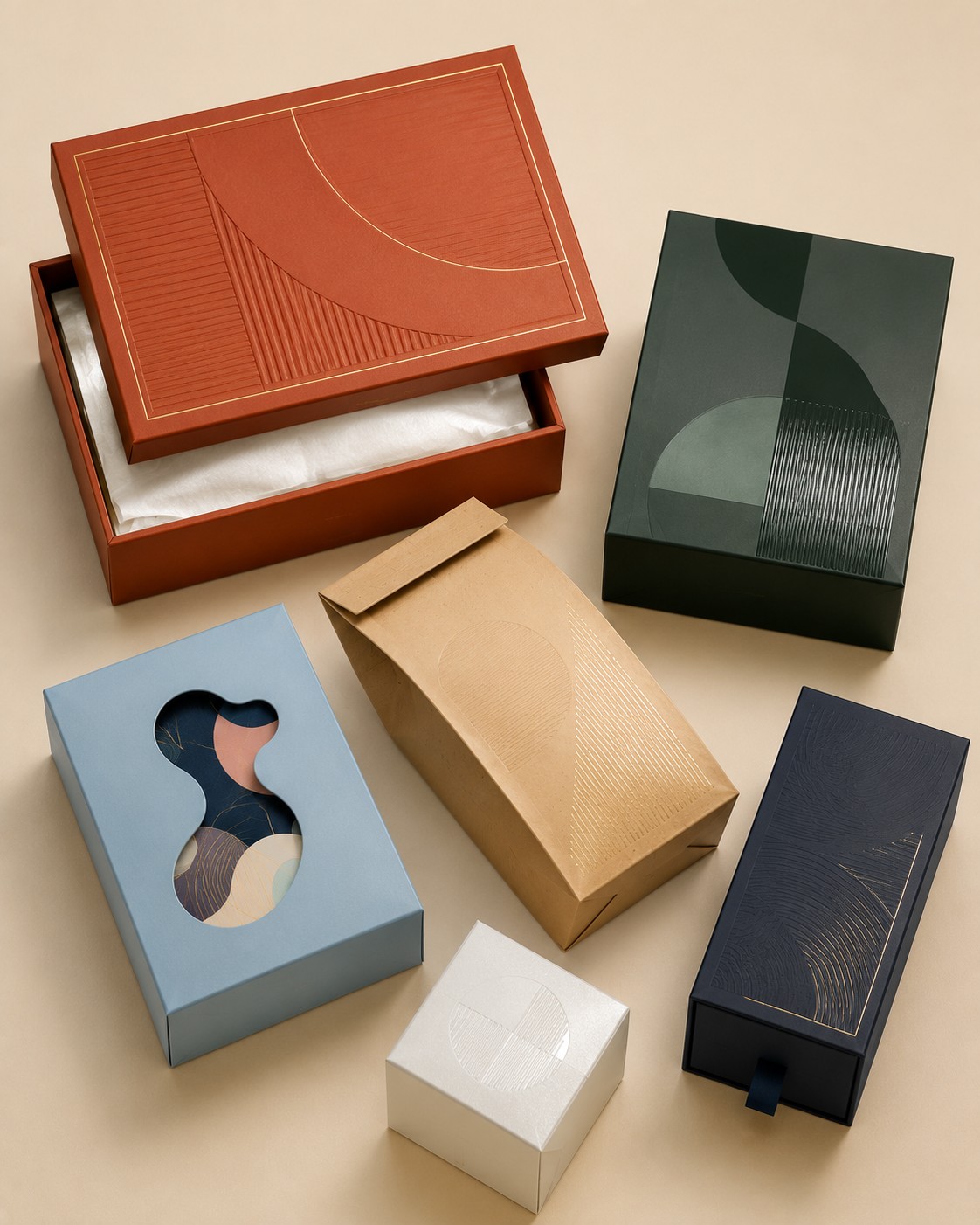 Custom packaging by Blossom Printing